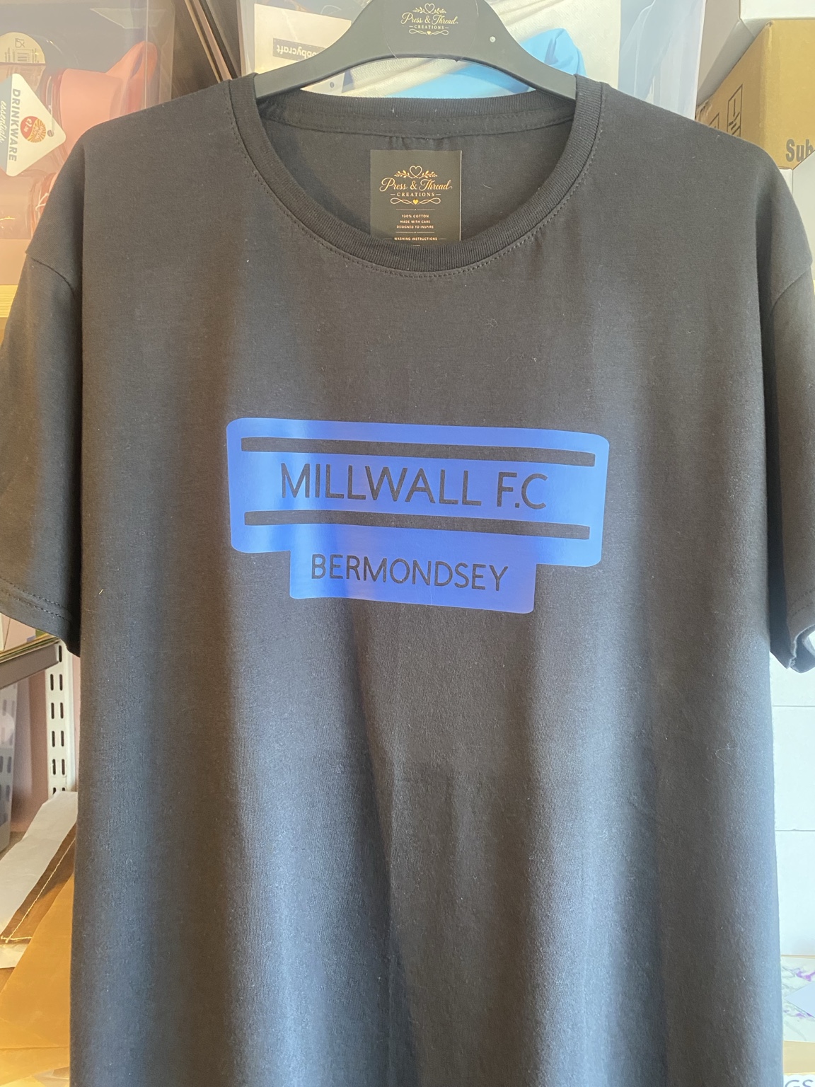 Branded personalised T-shirt