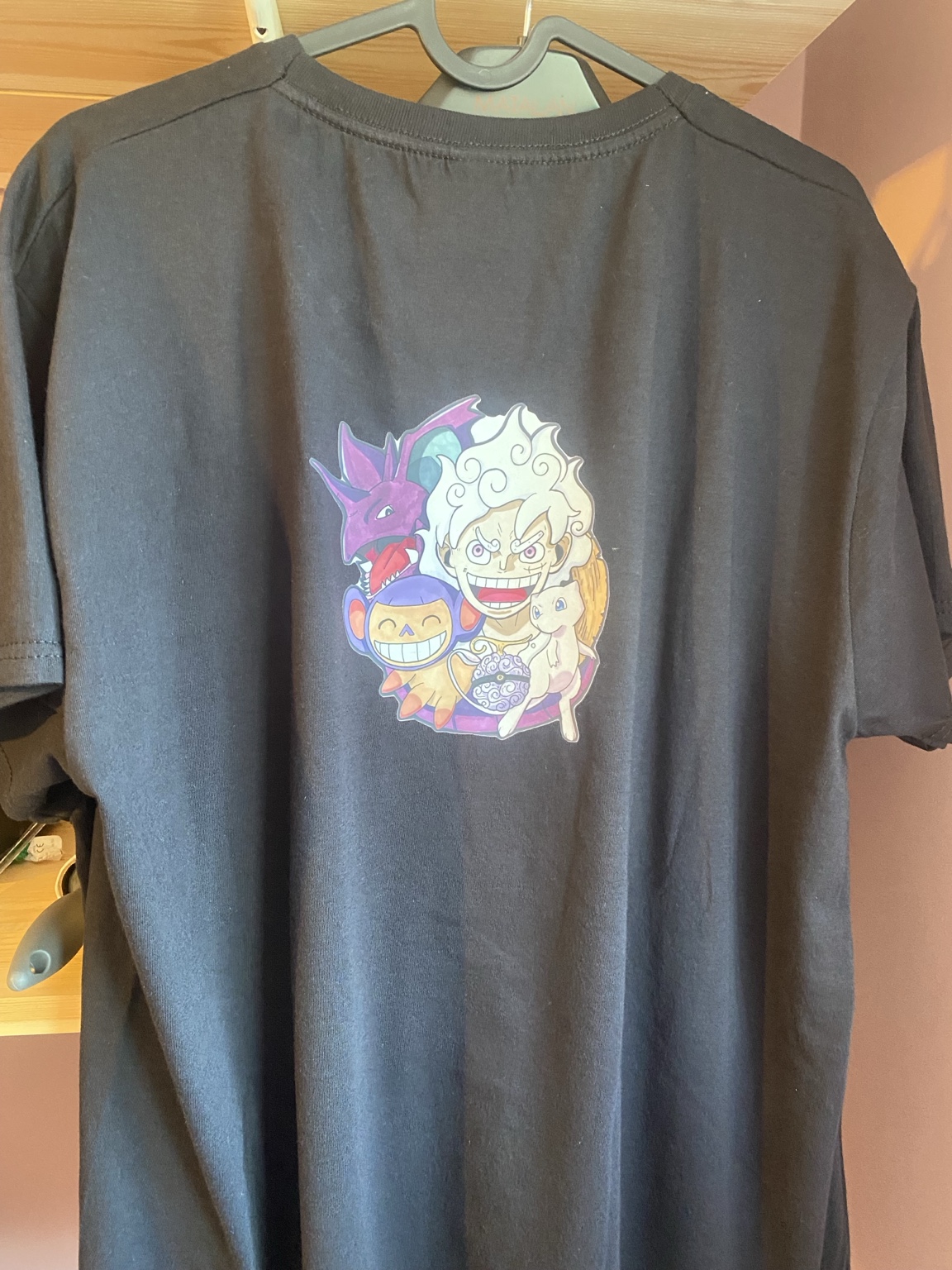 Custom printed T-shirt design