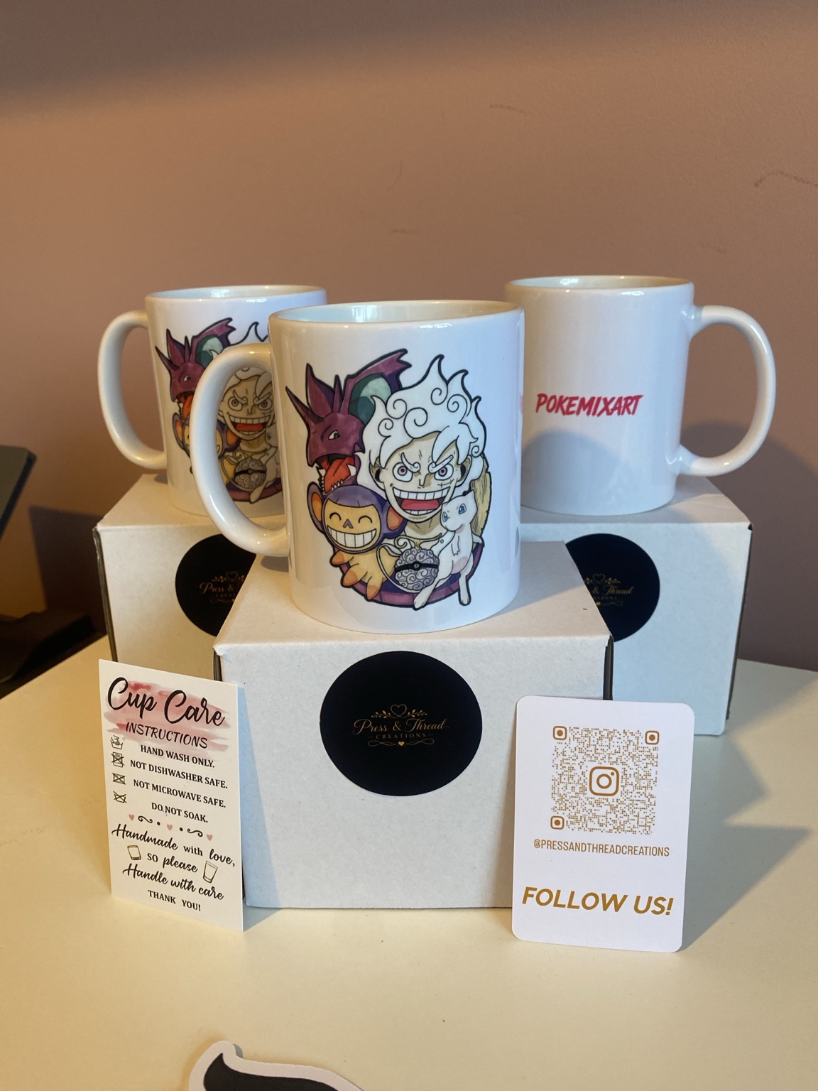 Personalised mug gift set